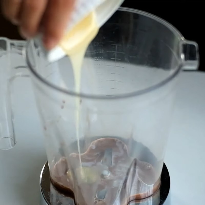 Bước 4 Làm milo đá xay Milo đá xay