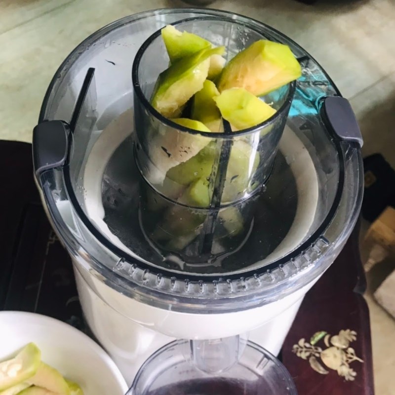 Bước 2 Làm nước ép cóc Nước ép cóc
