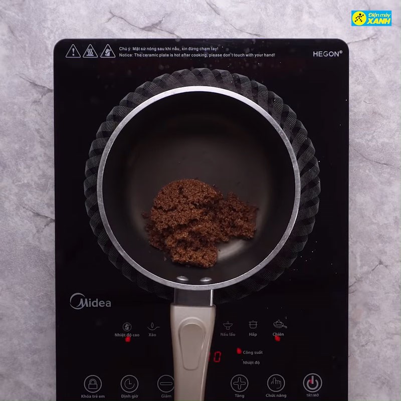 Bước 2 Làm trân châu đường đen Trân châu đường đen