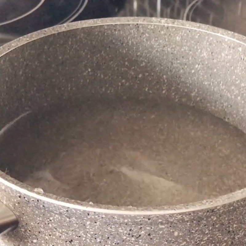 Bước 2 Luộc trân châu và bánh mochi Trà sữa mochi