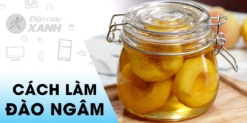 3 cách làm đào ngâm giòn ngon, đơn giản để pha trà đào tại nhà 56 maxresdefault 2