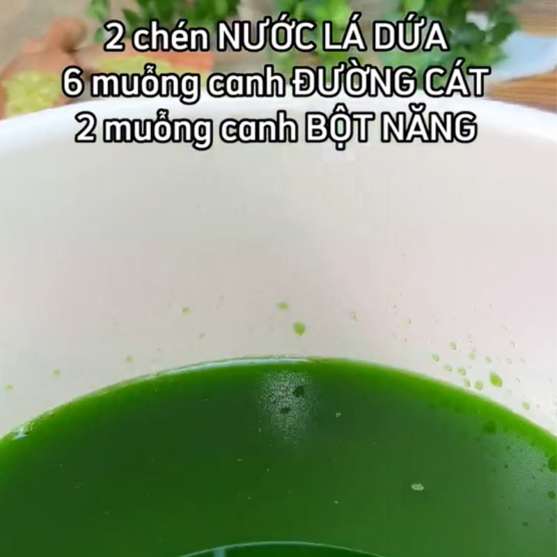 Bước 3 Nấu cốm xanh Sữa chua cốm xanh (Công thức được chia sẻ từ Tiktok Cách Nấu Ngon cùng Cách Nấu Ngon)