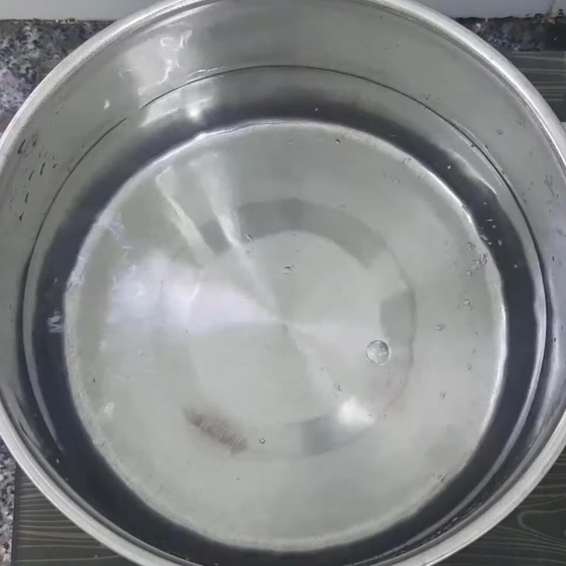 Bước 3 Nấu và xay gạo Trà sữa gạo rang