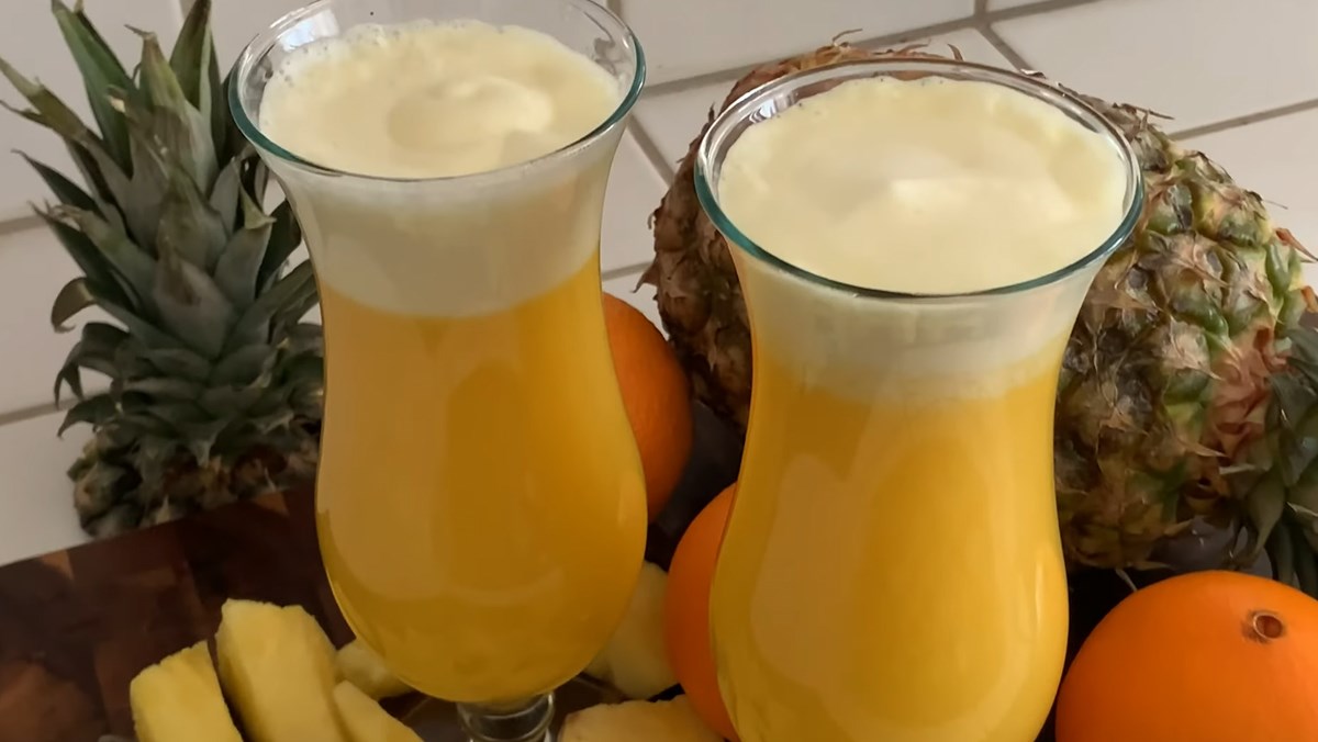 Nước ép cam dứa