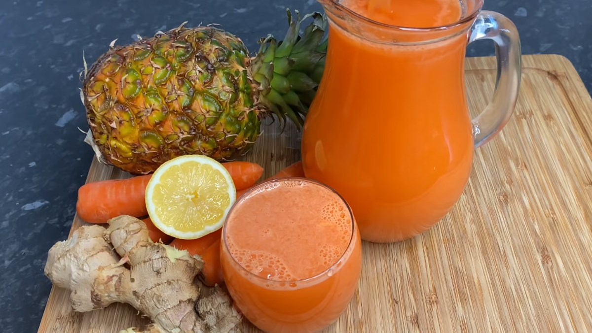 Nước ép dứa cà rốt