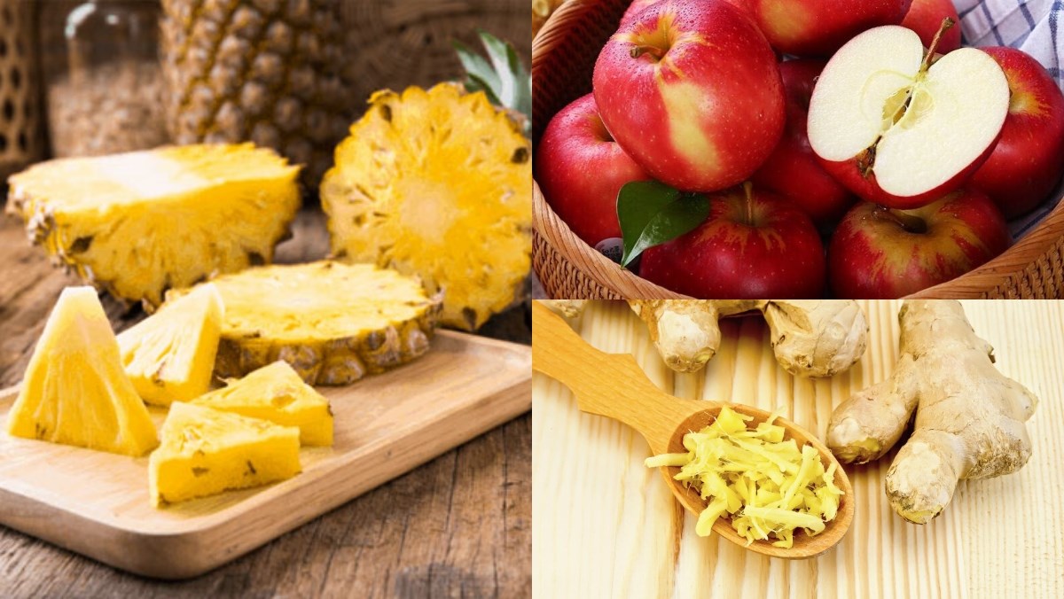 Nguyên liệu món ăn nước ép dứa