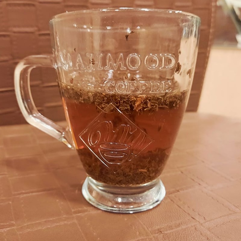 Bước 1 Pha trà Trà cam