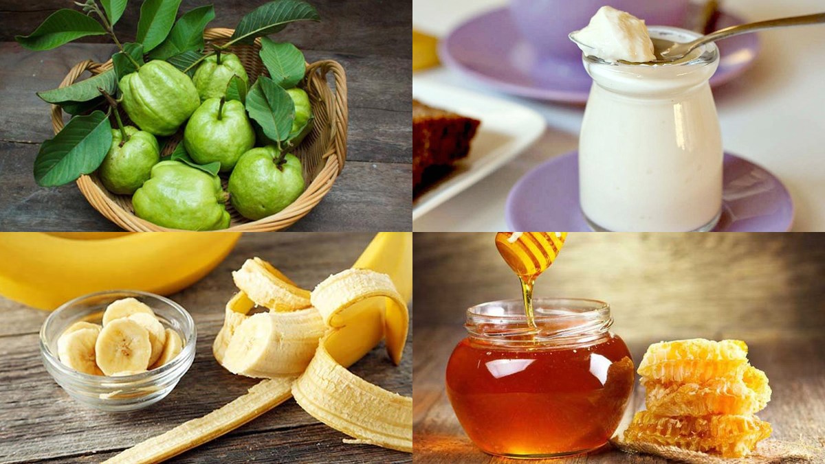 Nguyên liệu món ăn sinh tố ổi