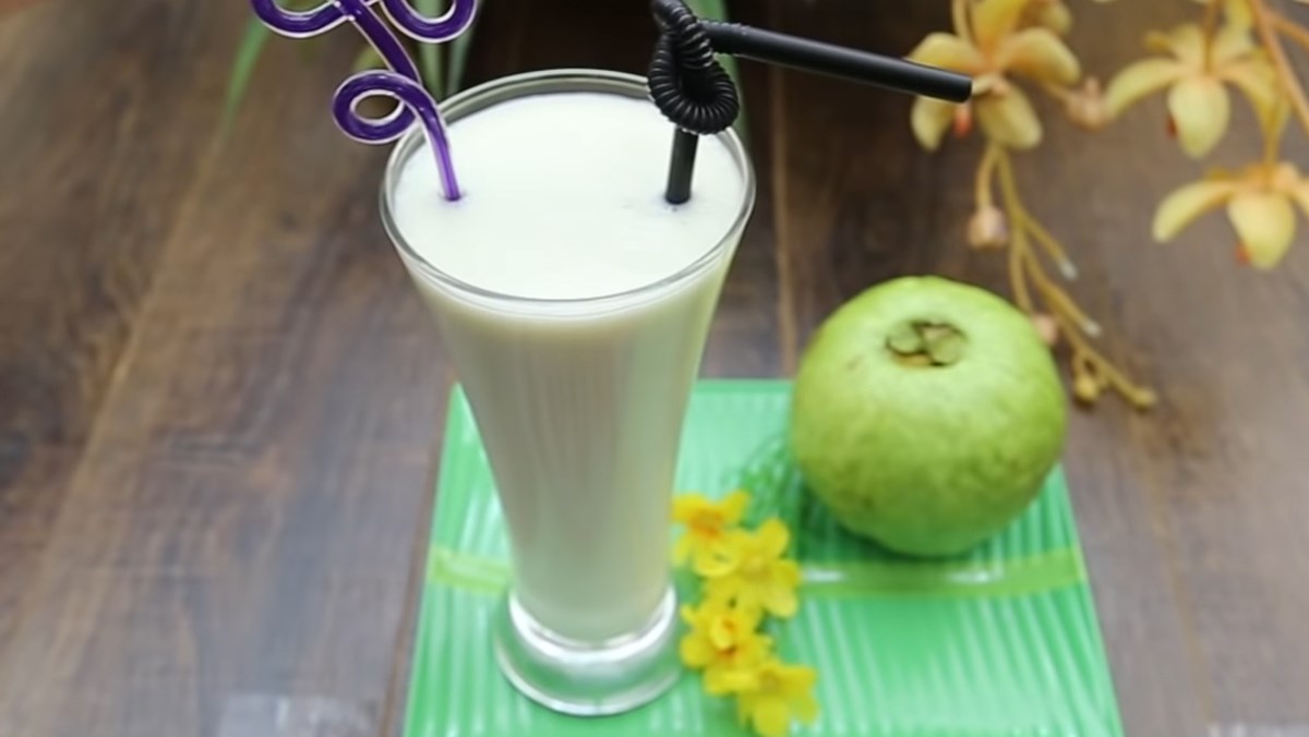 Sinh tố ổi sữa tươi