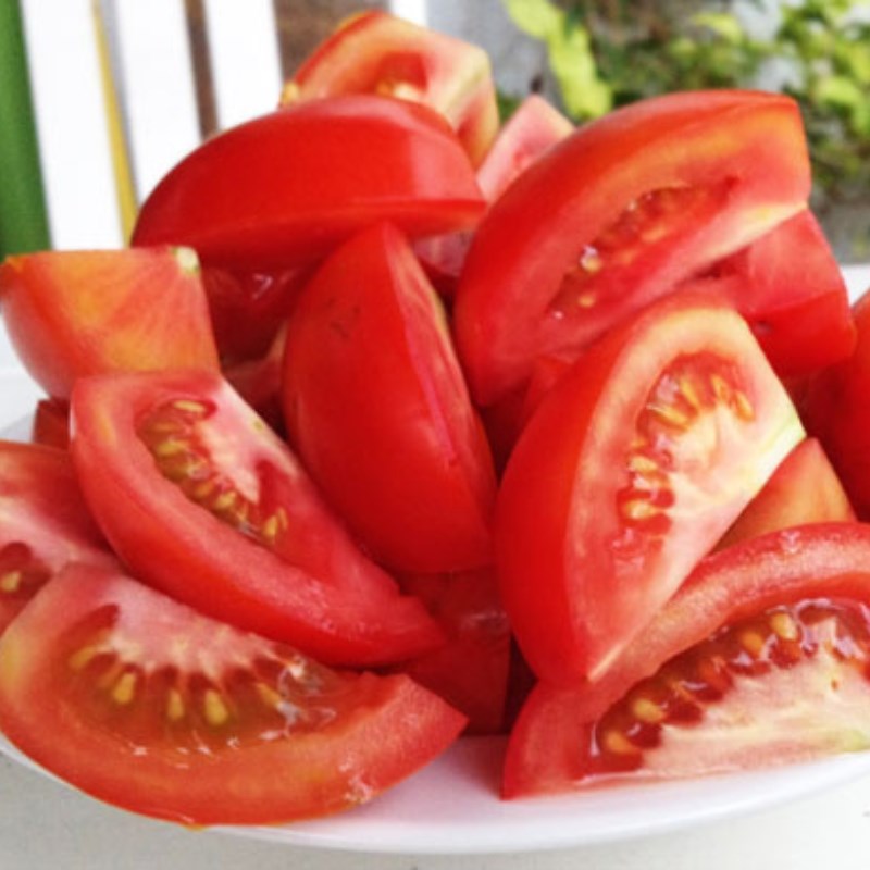 Bước 2 Sơ chế các nguyên liệu khác Bún chả cá hồi
