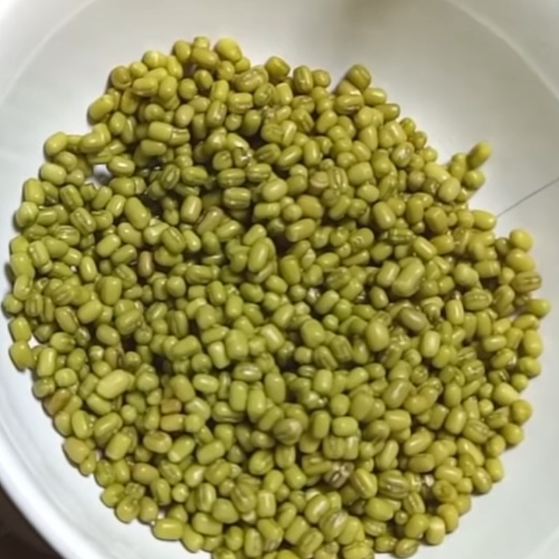 Bước 1 Sơ chế đậu xanh Kem đậu xanh sữa dừa