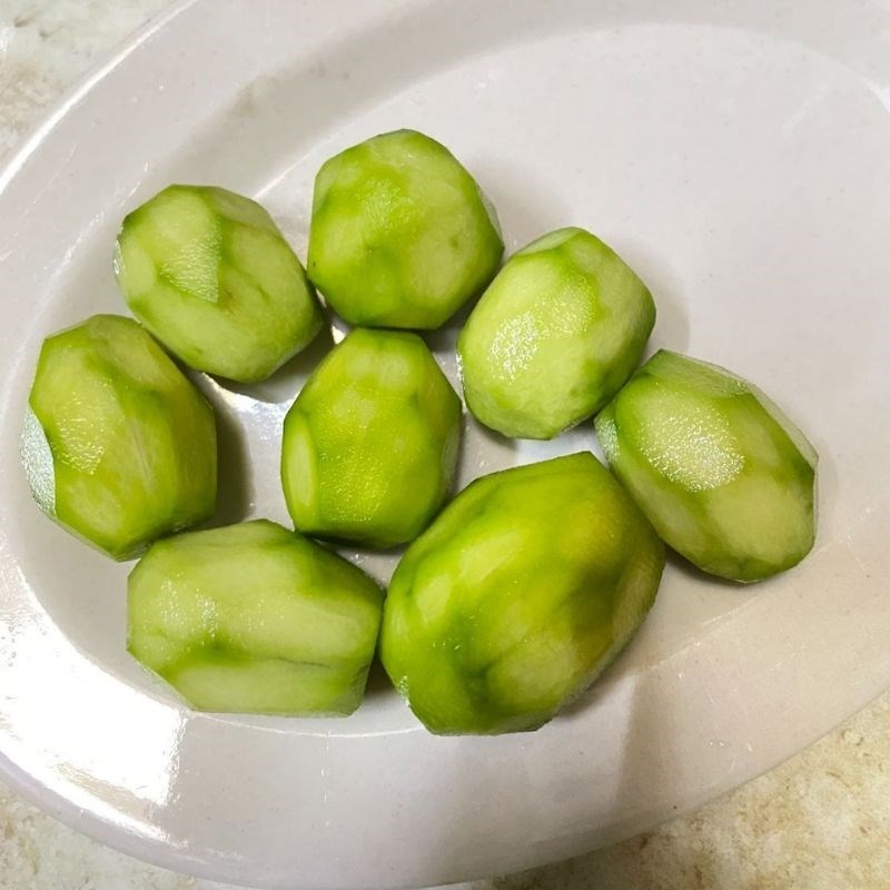 Bước 1 Sơ chế nguyên liệu Nước ép cóc sơ ri