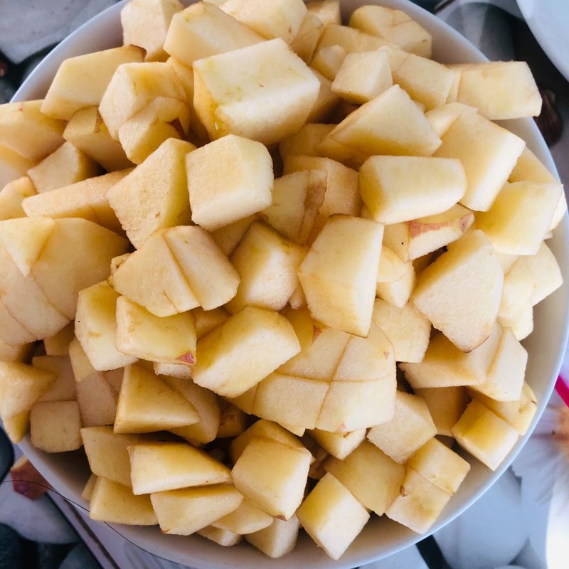 Bước 1 Sơ chế nguyên liệu Nước ép táo cà chua