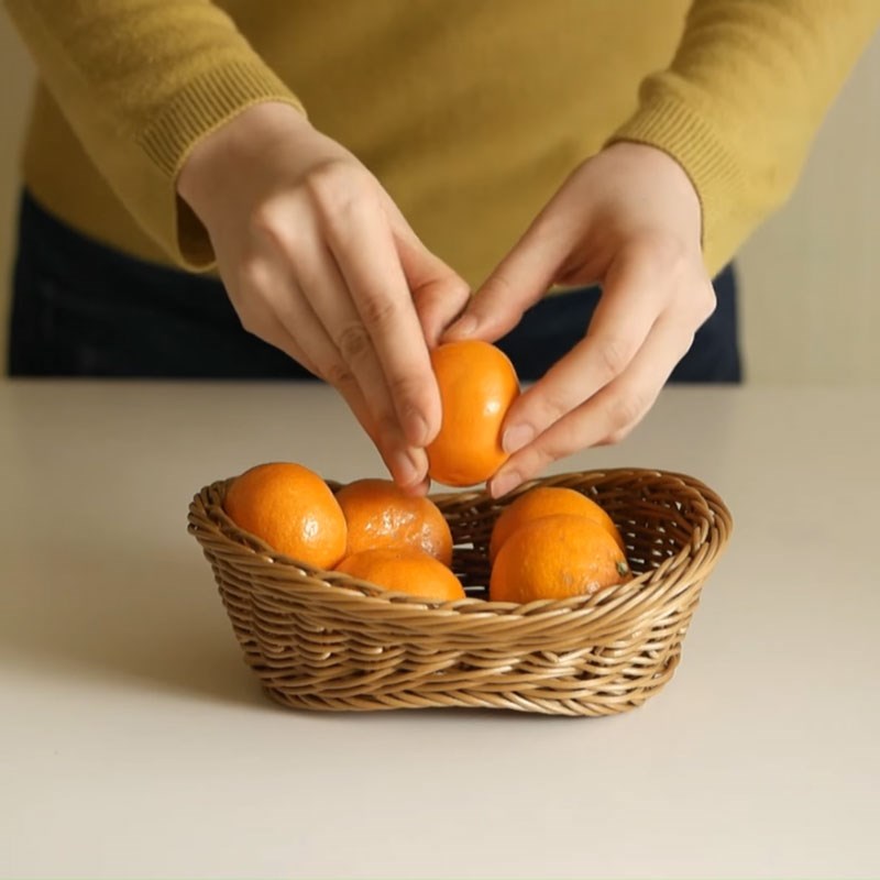 Bước 1 Sơ chế quýt Nước ép quýt