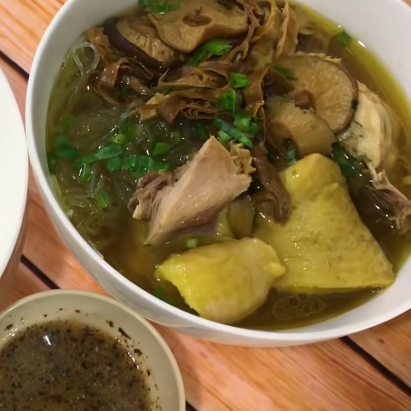 Bước 7 Thành phẩm Miến măng gà