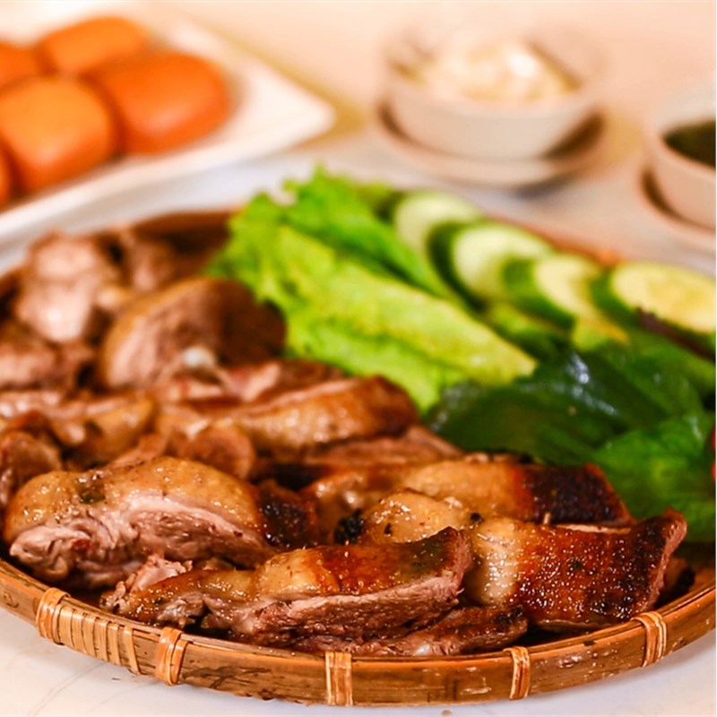 Bước 7 Thành phẩm Vịt nướng tiêu xanh