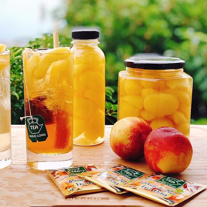Bước 4 Thành phẩm Đào ngâm đường phèn (công thức được chia sẻ từ người dùng)