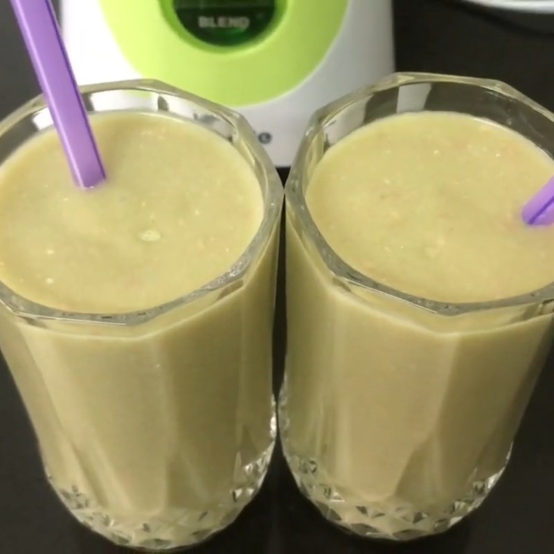 Bước 3 Thành phẩm Sinh tố lựu bơ