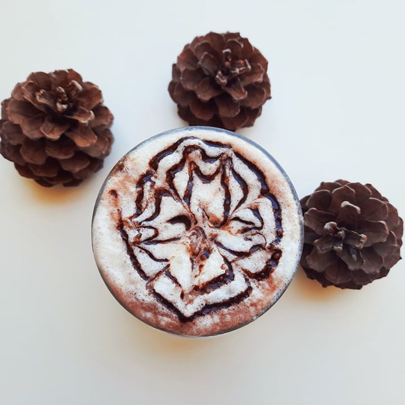 Bước 4 Thành phẩm Cacao cốt dừa đá xay