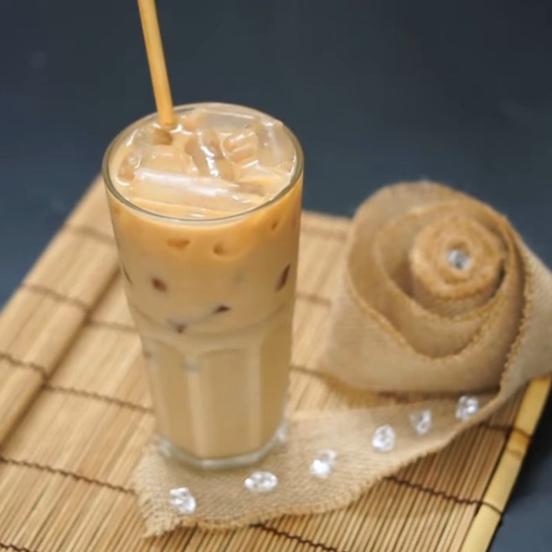 Bước 3 Thành phẩm Hồng trà sữa với sữa tươi