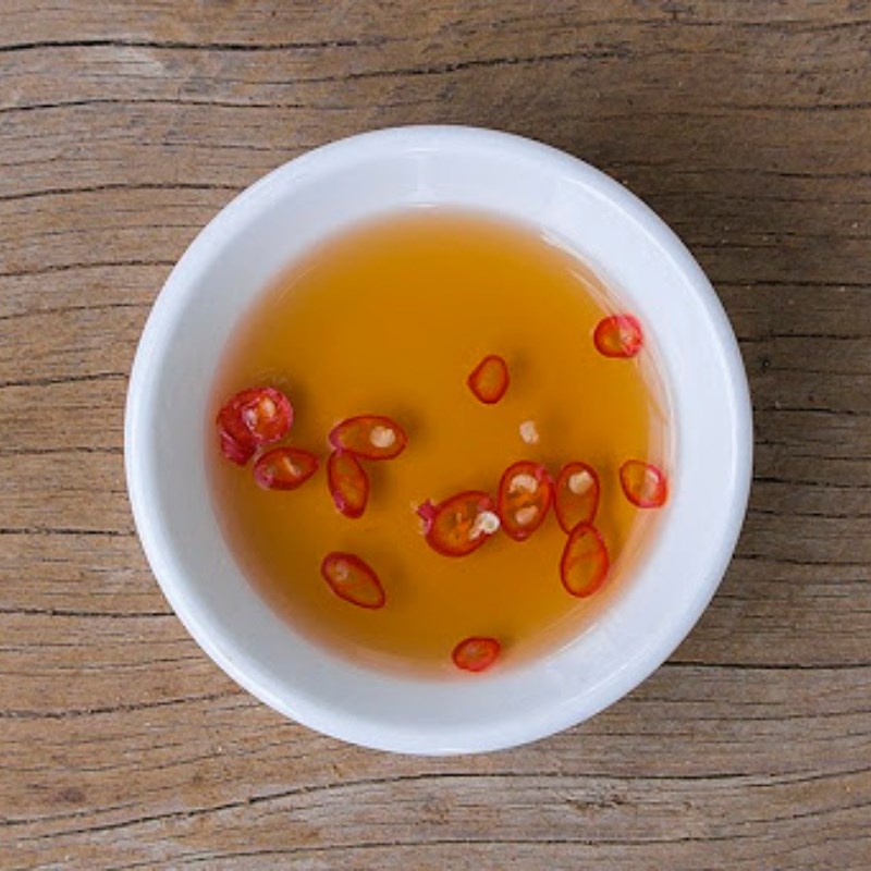 Bước 4 Thành phẩm Bún cá hồi cà chua