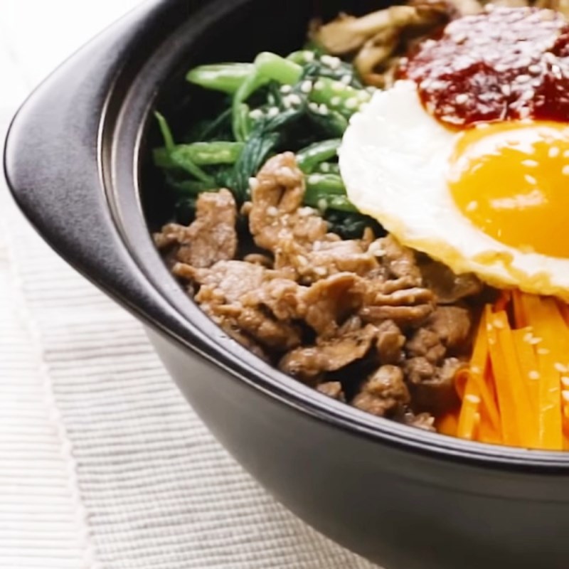 Bước 6 Thành phẩm Cơm trộn Hàn Quốc