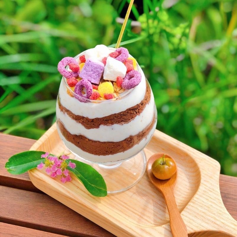 Bước 3 Thành phẩm Sữa chua mix hoa quả
