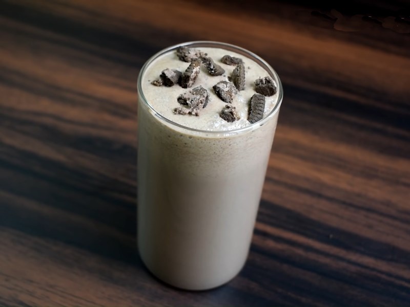Bước 3 Thành phẩm Socola đá xay Oreo