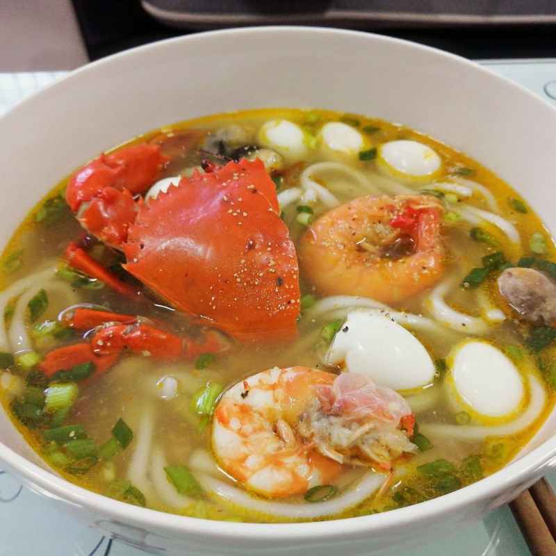 Bước 5 Thành phẩm Bánh canh cua biển