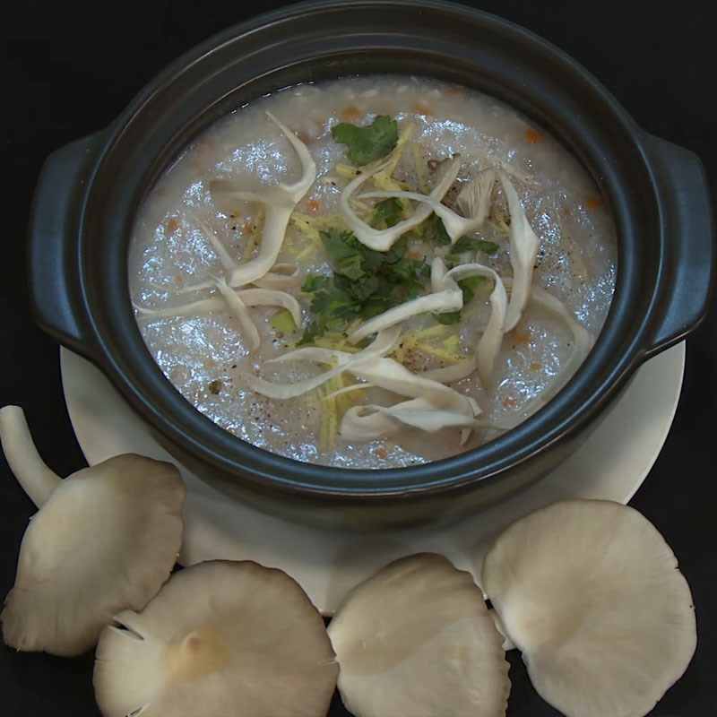 Bước 3 Thành phẩm Cháo bào ngư chay