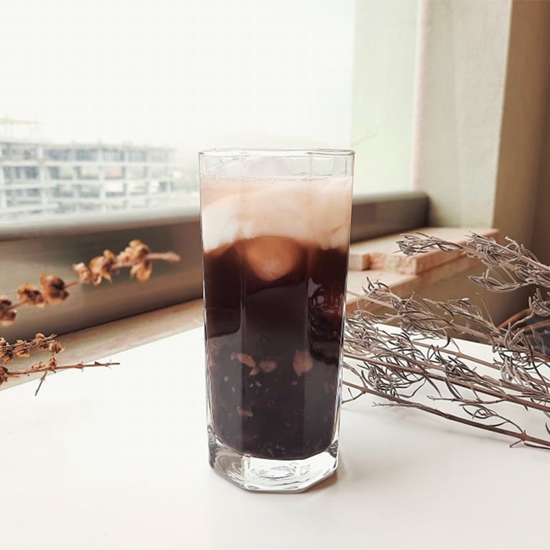 Bước 5 Thành phẩm Chè đậu đen nước cốt dừa bột báng