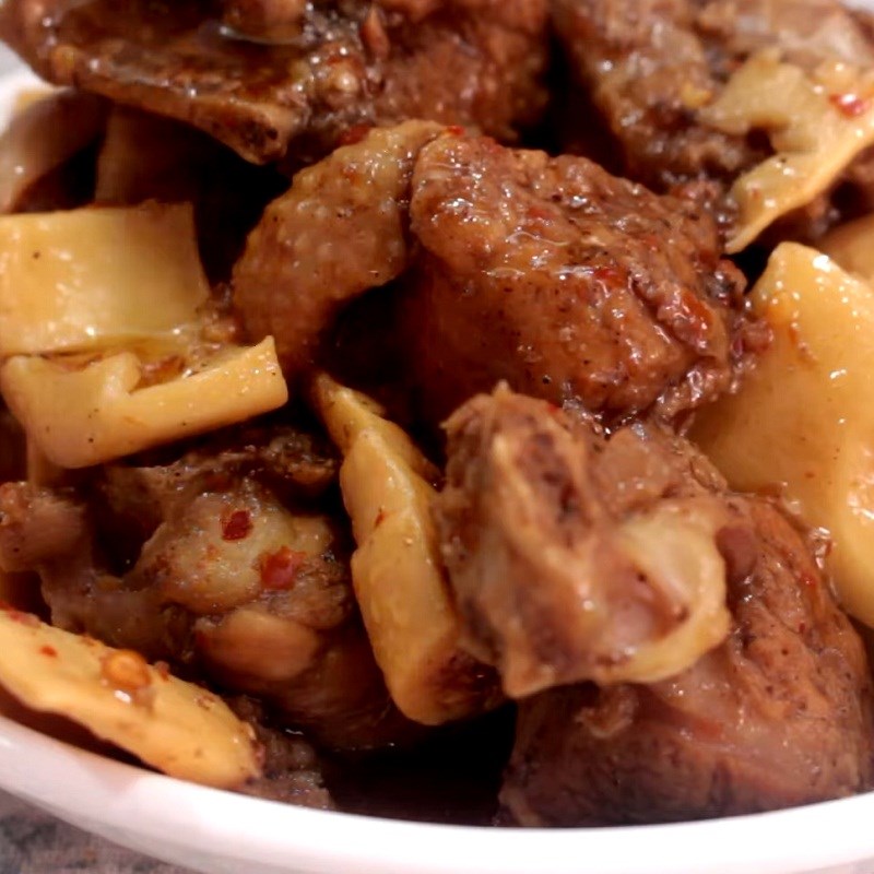 Bước 4 Thành phẩm Vịt kho măng