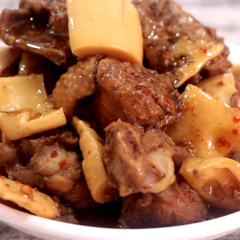 Bước 4 Thành phẩm Vịt kho măng