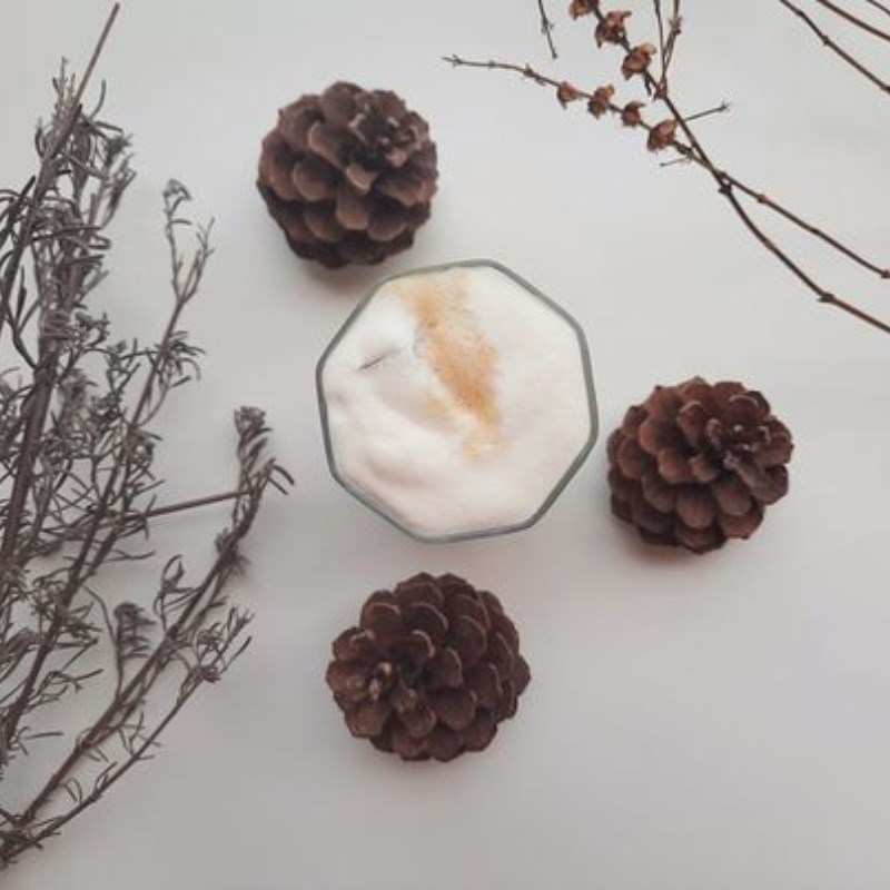 Bước 4 Thành phẩm Latte hồng trà macchiato