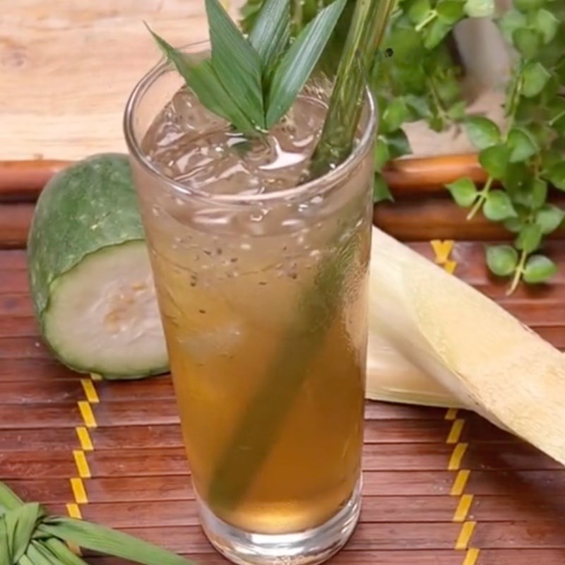 Bước 4 Thành phẩm Trà bí đao (Công thức được chia sẻ bởi Tiktok Bếp chay XANH)