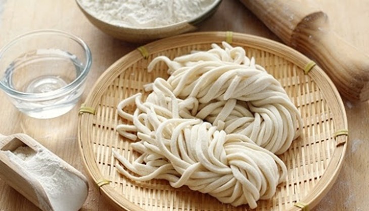Bước 3 Thành phẩm Sợi mì udon