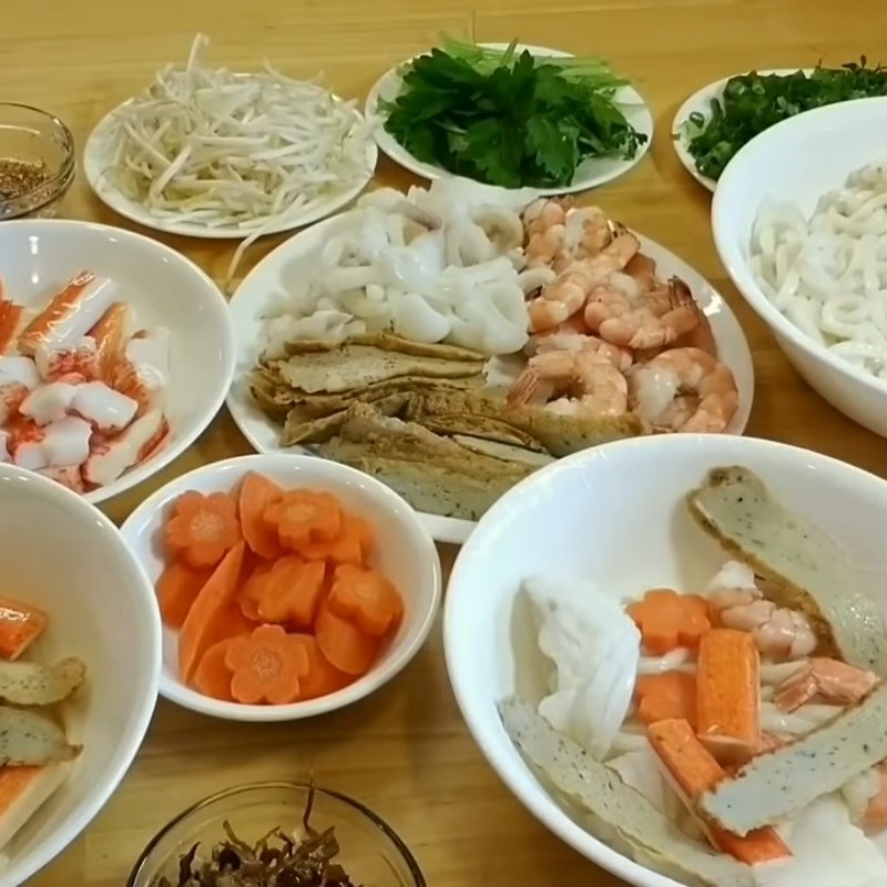 Bước 5 Thành phẩm Bánh canh hải sản