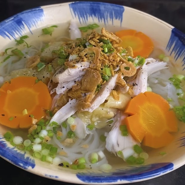 Bước 5 Thành phẩm Hủ tiếu gà