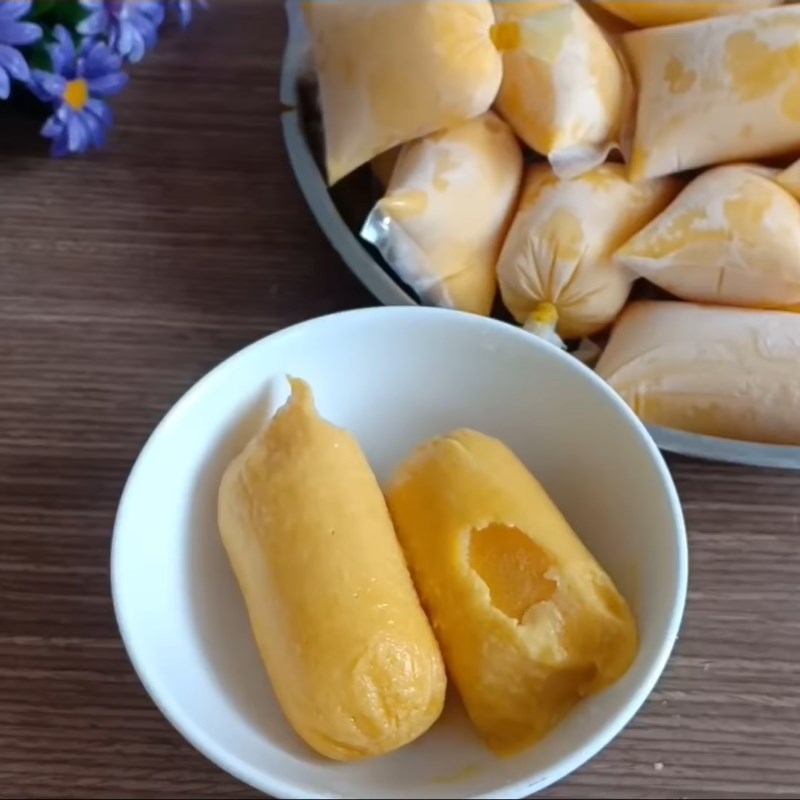 Bước 5 Thành phẩm Kem xoài túi
