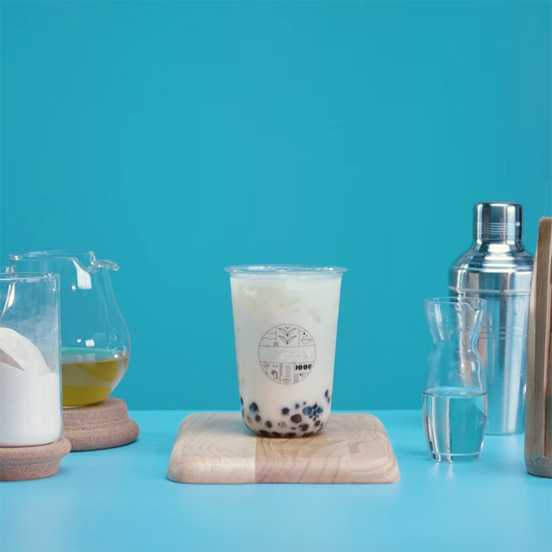 Bước 4 Thành phẩm Trà sữa gạo rang trân châu