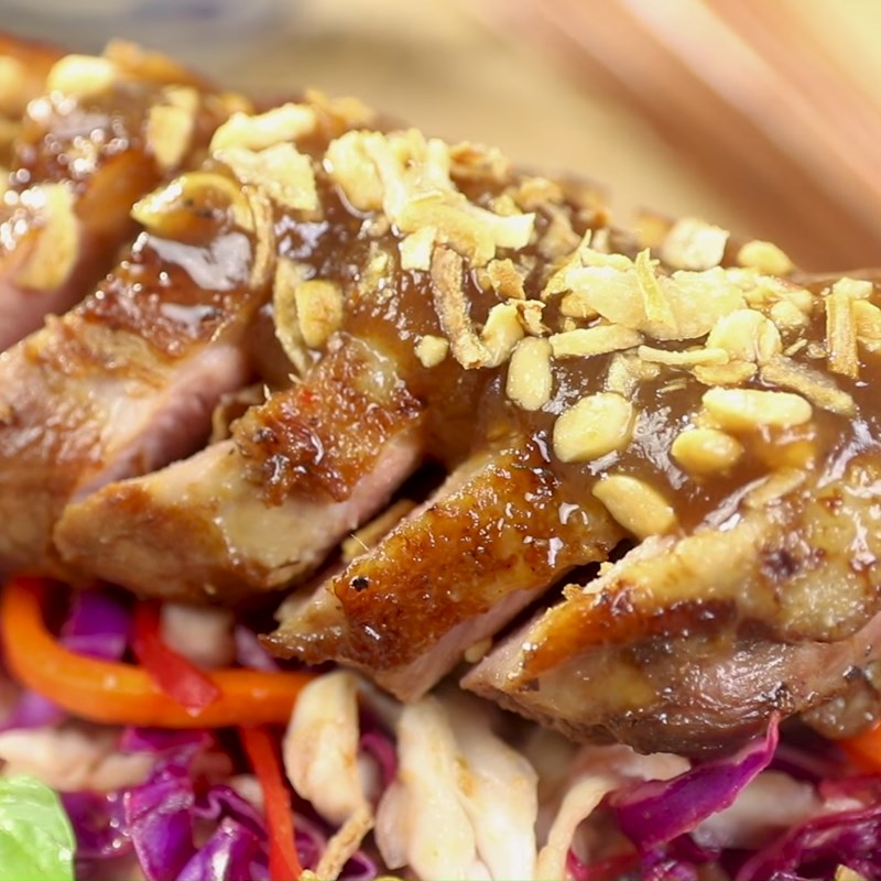 Bước 5 Thành phẩm Gỏi vịt sốt me