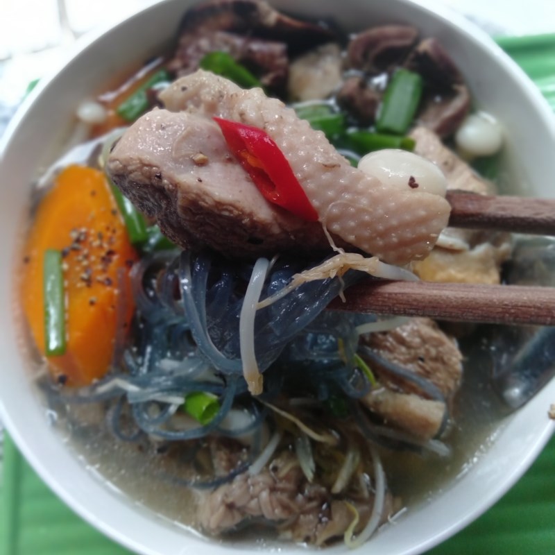 Bước 3 Thành phẩm Miến vịt