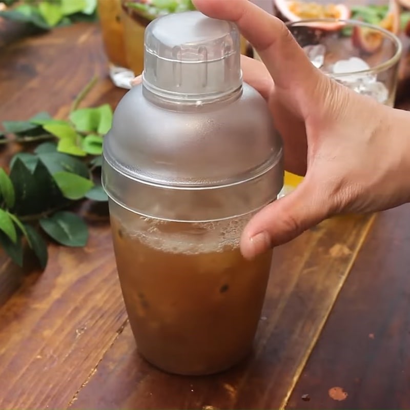 Bước 5 Pha trà hạt chia chanh dây Trà chanh dây hạt chia