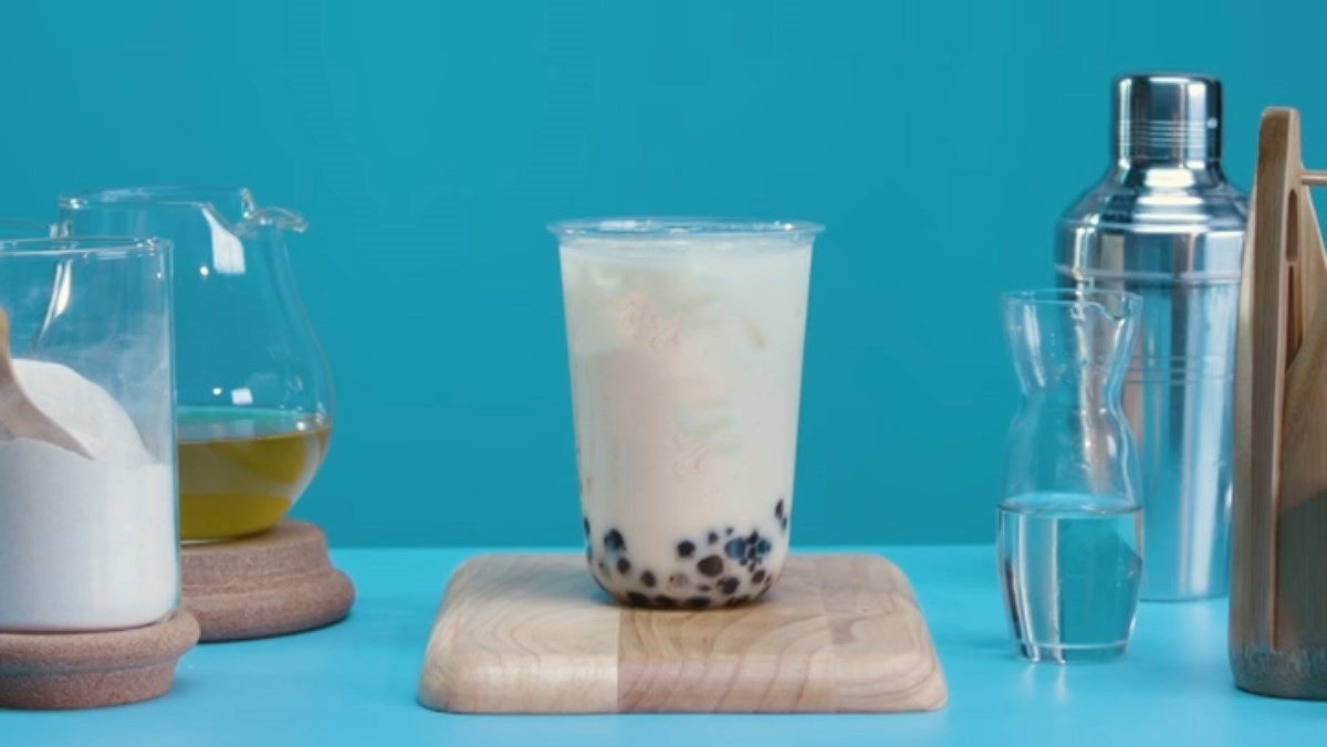 Trà sữa gạo rang trân châu