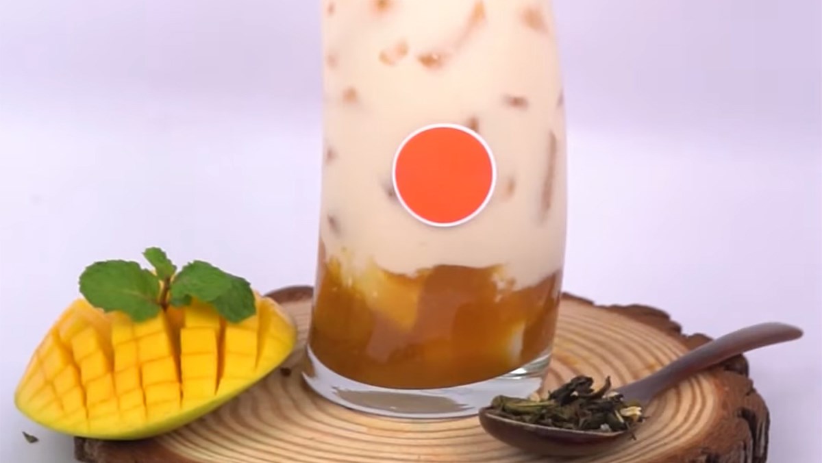 Trà sữa mứt xoài