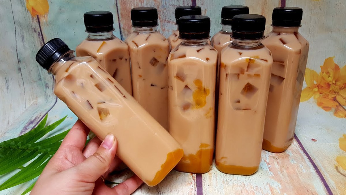 Trà sữa thạch xoài