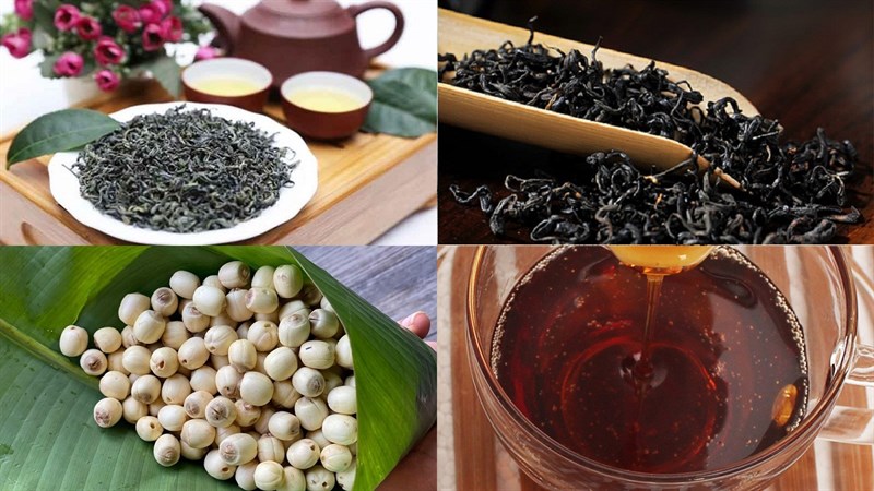 Nguyên liệu món ăn trà sữa long nhãn