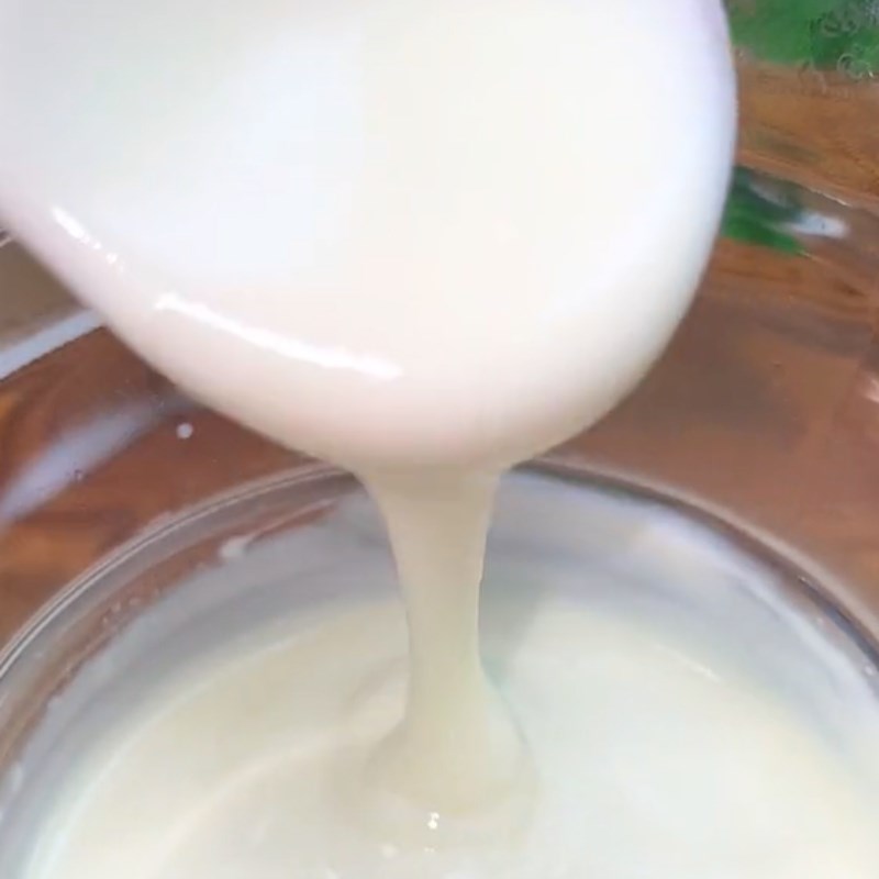 Bước 2 Ủ sữa chua Sữa chua cốm xanh (Công thức được chia sẻ từ Tiktok Cách Nấu Ngon cùng Cách Nấu Ngon)
