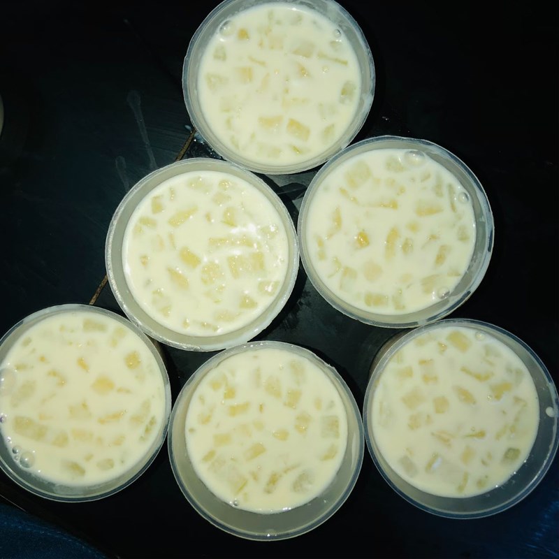 Bước 4 Ủ sữa chua phô mai nha đam Sữa chua phô mai nha đam
