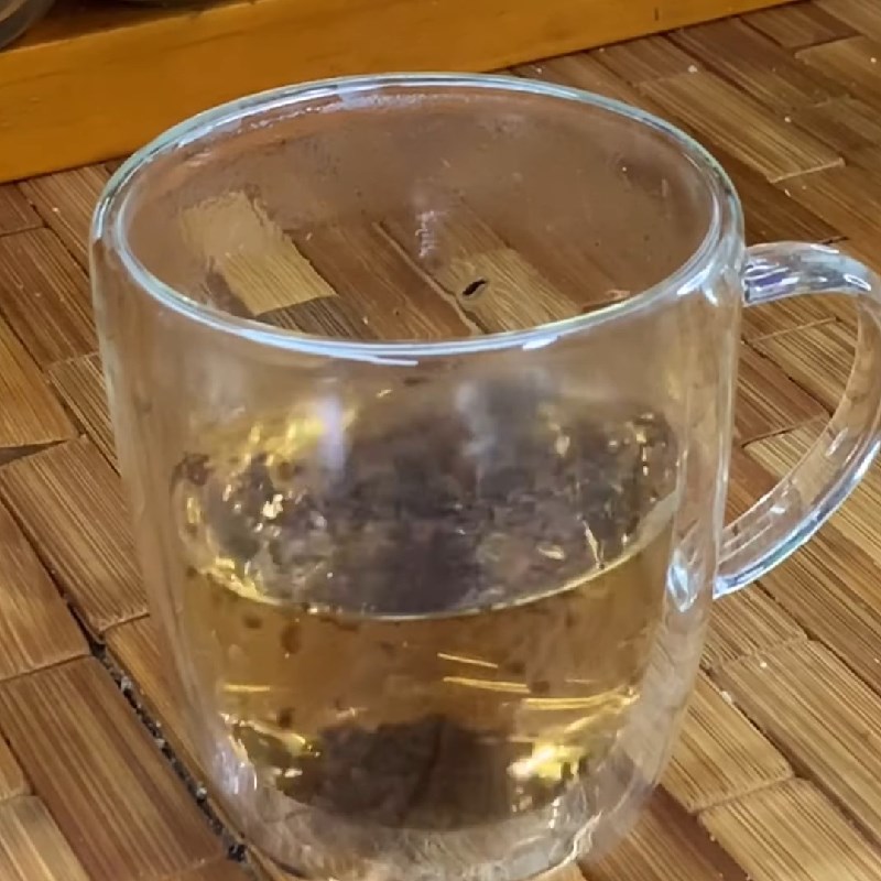 Bước 1 Ủ trà Trà sữa bơ keto